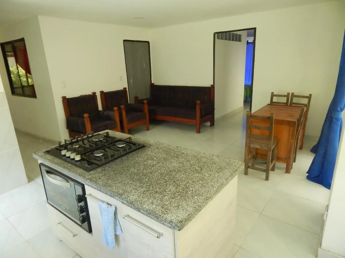 Truchera Playa Rica - San Antonio De Prado Otel Medellín Kamp alanı